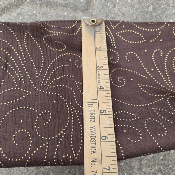 Revive Vintage Vegan Brown Make-up Case - Picture 9 of 10